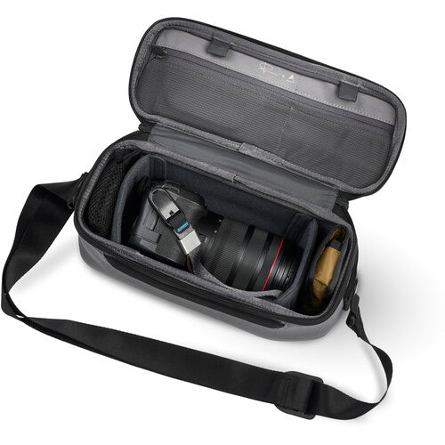 Nomatic LUMA Camera Sling Bag (Stone, 9L) - Waterproof & Lightweight DSLR Camera Case for Photographers - Perfect for Travel, Hiking & Outdoor Photography