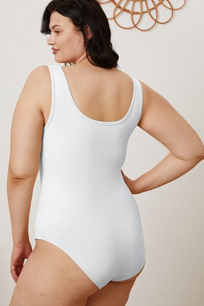 Square Neck Sleeveless Bodysuit for Women - Stretchy Slim Fit Tank Top - Summer Casual Wear for Outfits & Layering