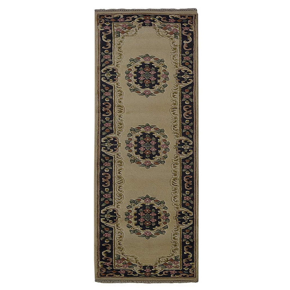 Handmade Anatolian Hand Knotted Aras Rug - Premium Turkish Wool Carpet for Living Room, Bedroom & Dining Room Decor