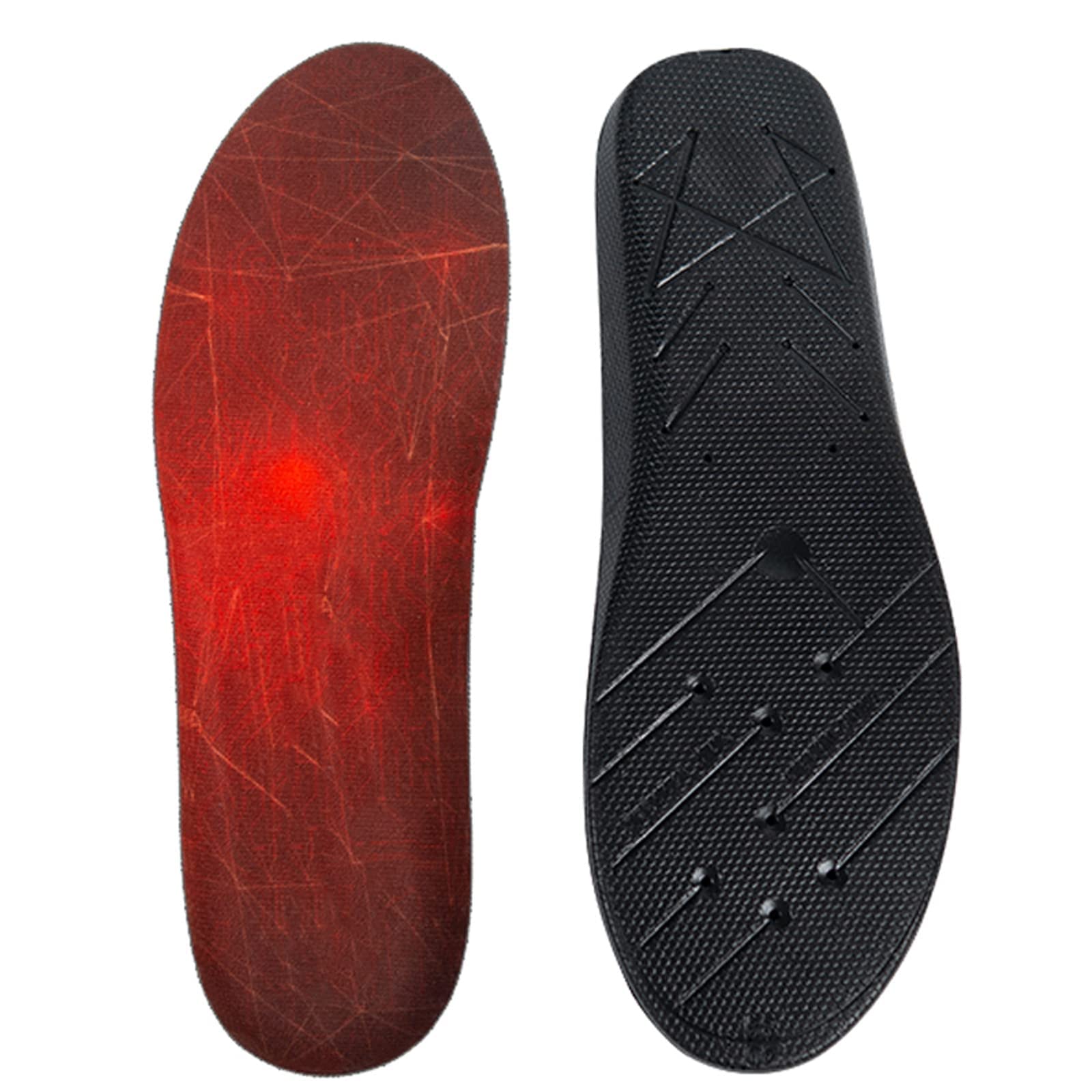 Rechargeable Battery Heated Insoles for Men & Women - Up to 5 Hours Warmth - Winter Work Boots, Skiing, Hunting & Outdoor Activities