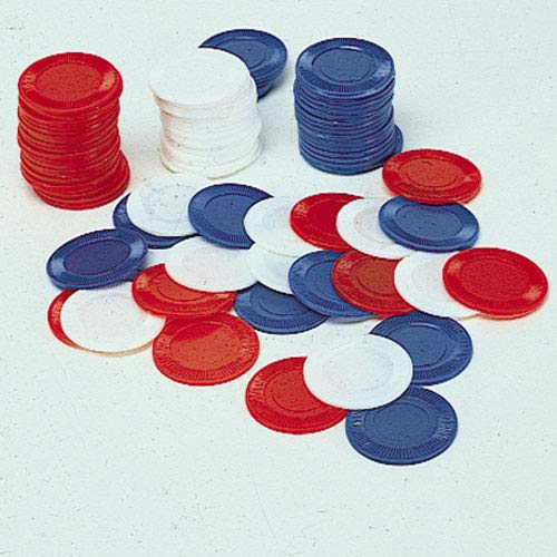 Premium Blue Poker Chips Set - 100 Professional Casino-Style Chips for Poker, Blackjack & Casino Night Games | Perfect for Home Game Nights, Poker Tournaments & Casino-Themed Parties