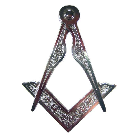 Square and Compasses - Freemasonry Symbolic Jewelry for Men & Women - Perfect for Lodge Meetings, Rituals, and Masonic Gifts