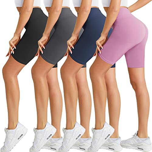4pack Black/Dark Gray/Navy Blue/Lavender