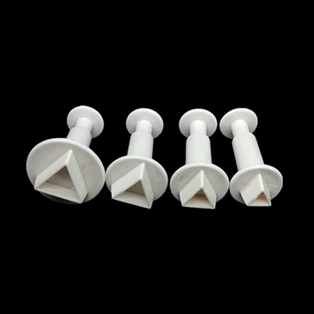 Premium 4-Piece Cake Decorating Set - Fondant Cutters, Icing Tools, Sugarcraft Kit for Baking & Cake Design | Perfect for Birthday Cakes, Wedding Desserts & DIY Decorations
