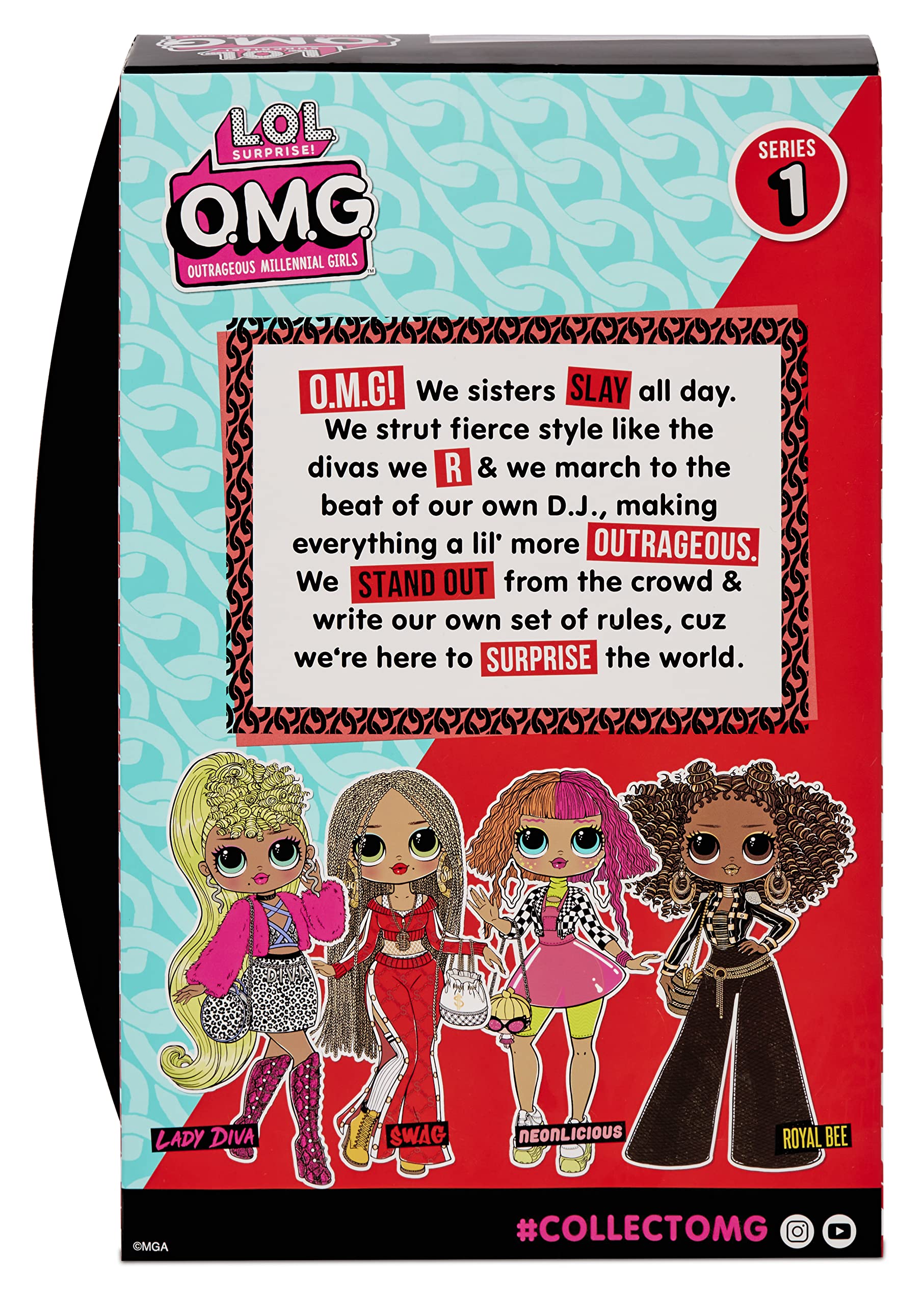 LOL Surprise OMG Swag Fashion Doll - Best Gift for Girls Ages 4-12 | Collectible Toy with Stylish Outfits & Accessories | Perfect for Birthday, Christmas & Playtime Fun