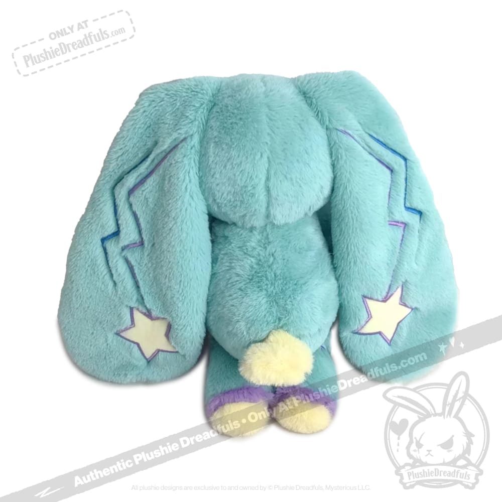 Plushie Dreadfuls Epilepsy Awareness Rabbit - Soft Stuffed Animal Toy for Support & Comfort | Cute Plush Bunny Gift for Medical Conditions, Therapy & Home Decor