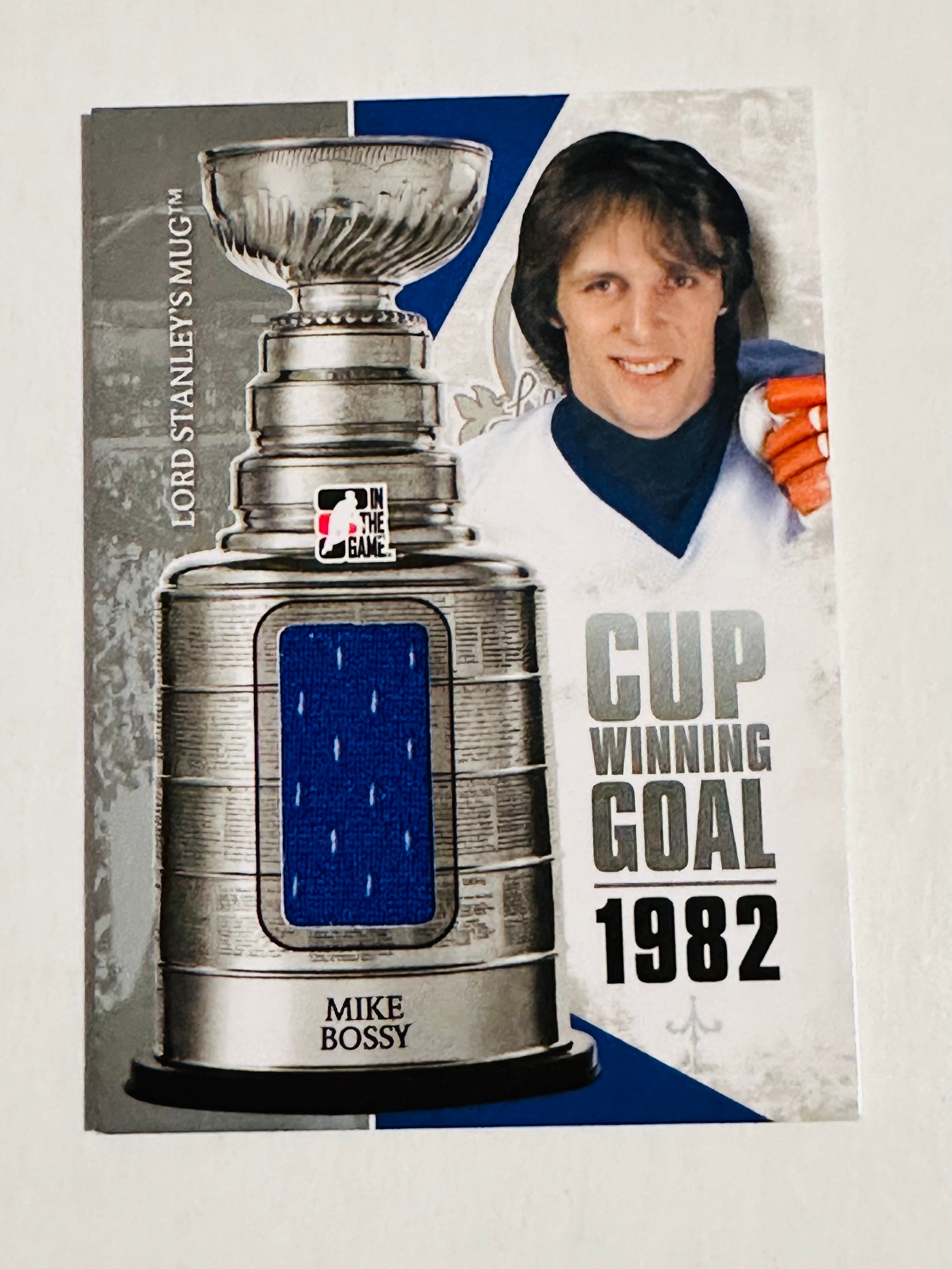 Mike Bossy Hockey Memorabilia - 2014 Winning Goal Insert Card - Collectible Sports Trading Card for NHL Fans & Hockey Enthusiasts - Perfect for Display, Gifts, and Sports Memorabilia Collections