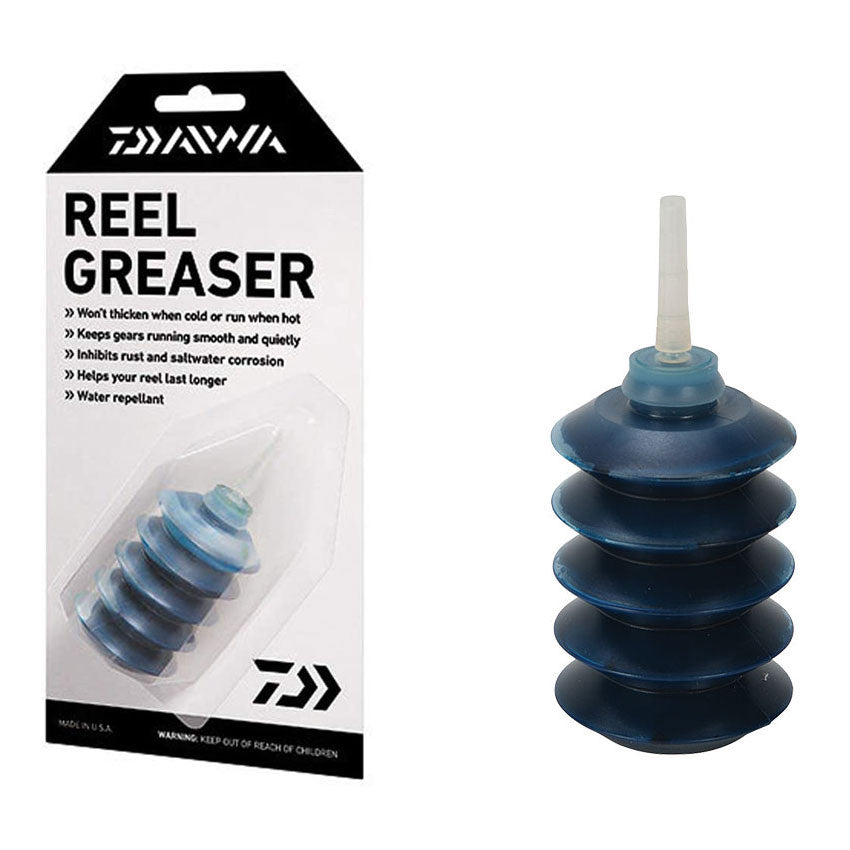 Daiwa Fishing Reel Grease Lubricant - High-Performance Reel Maintenance Oil for Smooth Casting and Longevity - Ideal for Saltwater and Freshwater Fishing Gear Care
