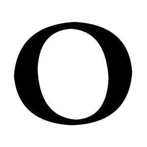 Letter-O