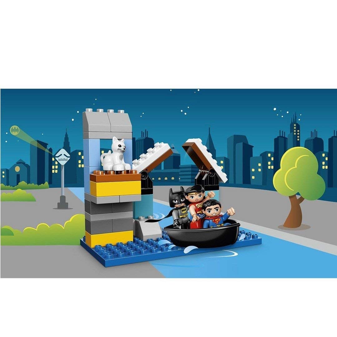 LEGO Duplo Super Heroes Batman Adventure Building Kit - 47 Piece Construction Toy for Kids | 10599 | Creative Play & Early Learning for Toddlers