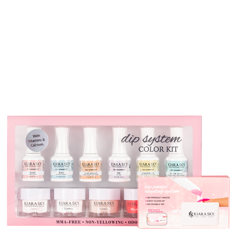 Dip Powder Nail Kit - 20 Colors with Glitter & Matte Finishes | Professional DIY Nail Manicure Set for Home & Salon Use | Perfect for Parties, Weddings & Special Occasions