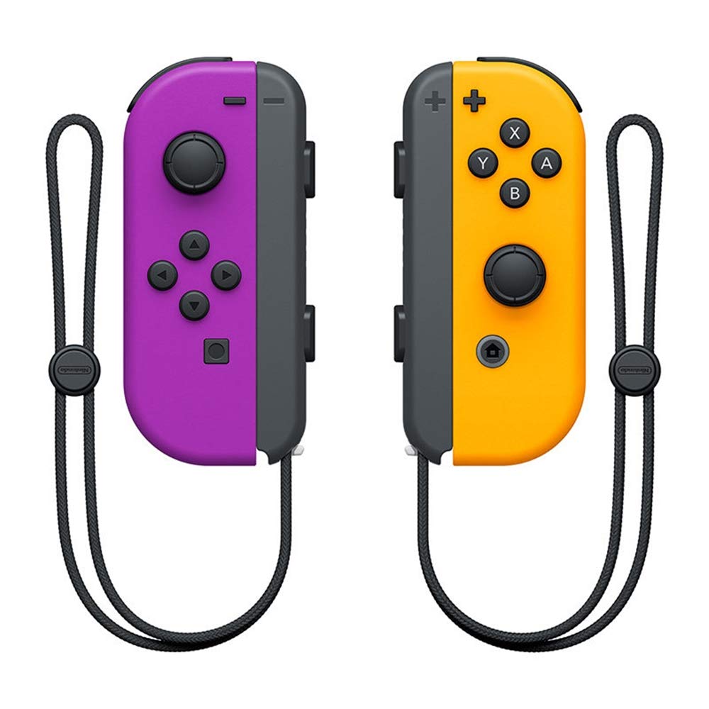 FANPL 5-in-1 Hand Grip Connector for Nintendo Switch Joy-Con & OLED Model - Ergonomic Game Controller Grip with Wrist Strap - Perfect for Gaming, Travel, and Multiplayer Sessions