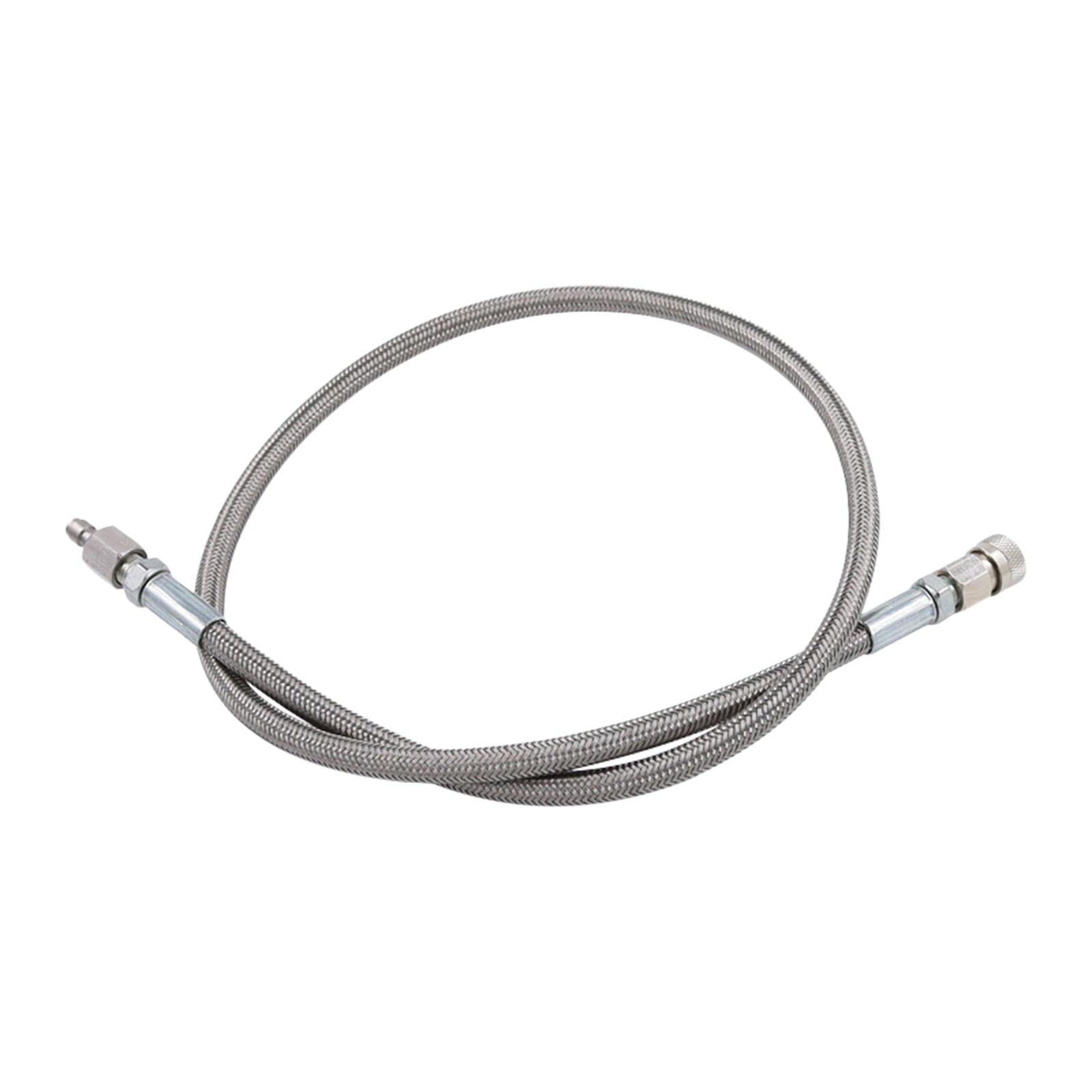 Fancyes PCP Charging Adaptor Hose - 8mm Thread Stainless Steel Air Charging System Connector for PCP Rifles | Perfect for Airgun Maintenance & Refilling Scuba Tanks