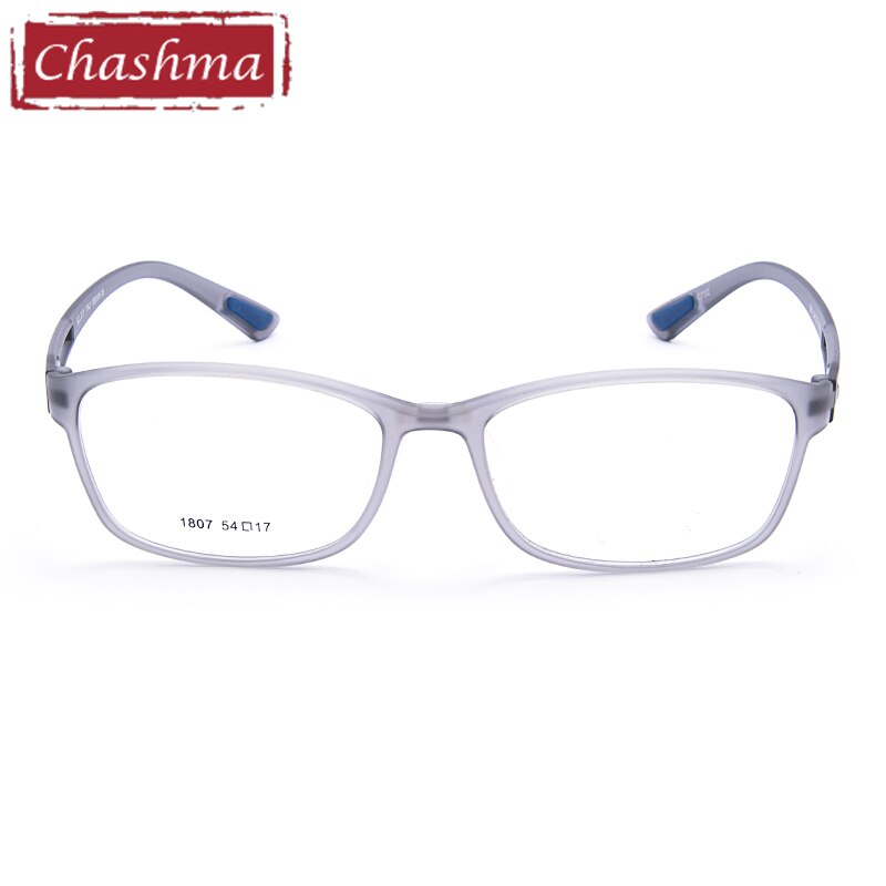 Stylish Men's Full Rim Square TR90 Eyeglasses Frame 1807 - Lightweight & Durable for Work, Reading & Everyday Use