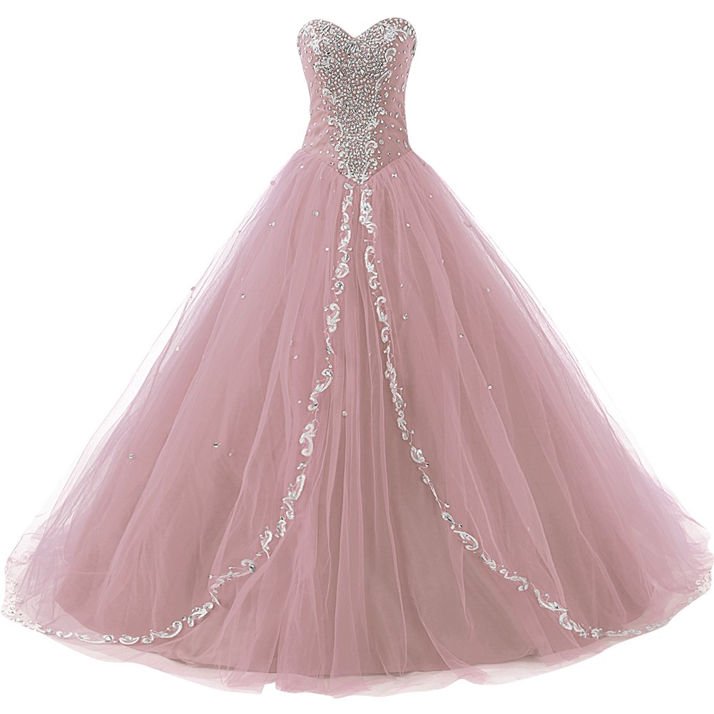 JAEDEN Sweetheart Neckline Long Quinceanera Dress | Formal Prom Ball Gown | Perfect for Weddings, Homecoming & Special Occasions