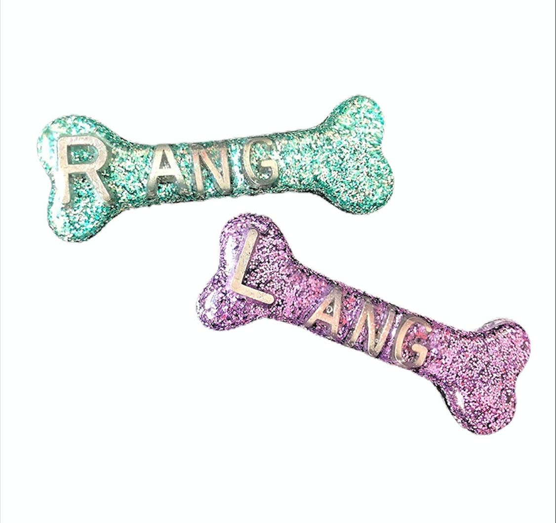 Personalized Skinny Bone X-Ray Markers with Custom Initials - Durable Lead-Free Radiography Markers for Medical Imaging, Xray Tech Gifts & Hospital Use