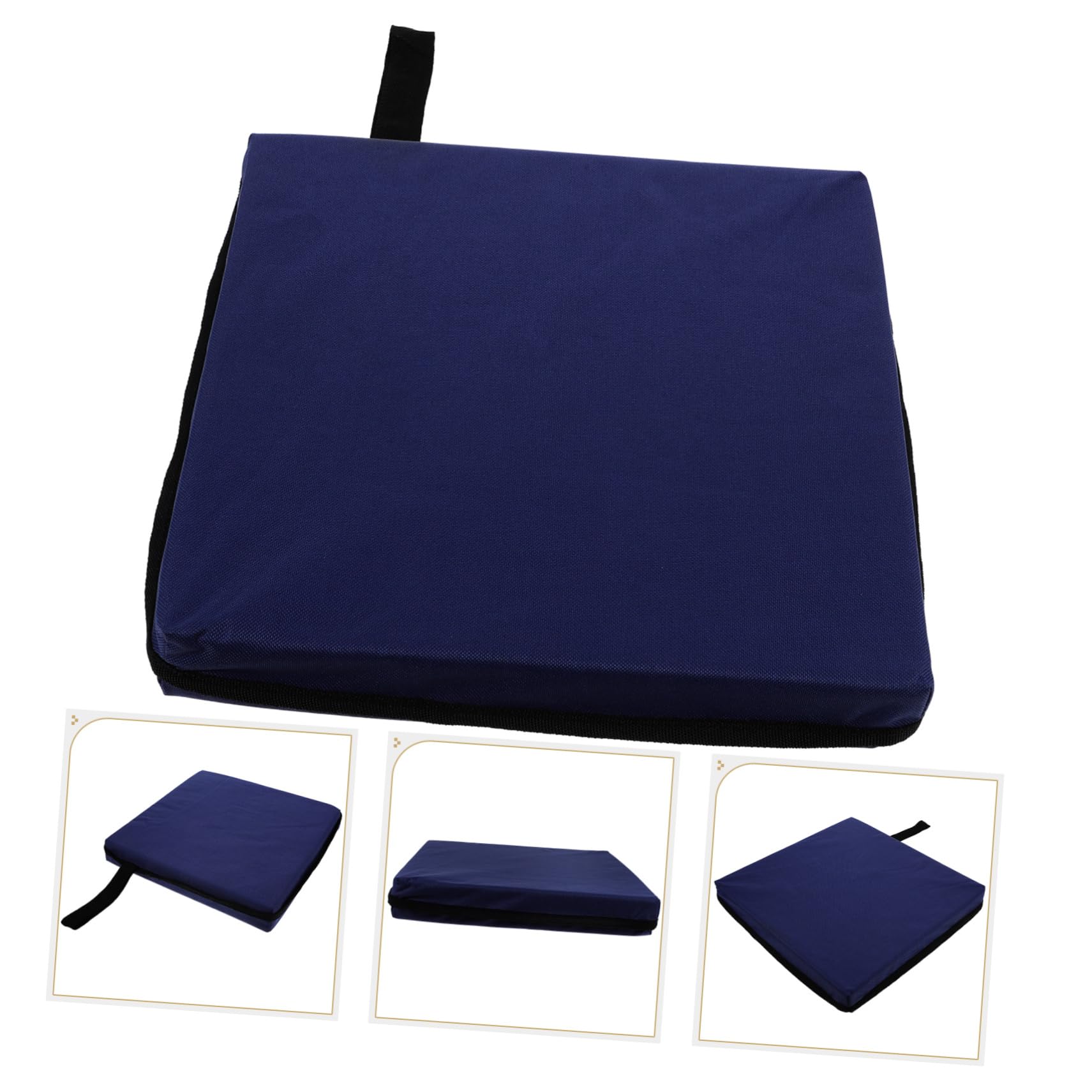 **Garneck Stadium Cushion with Back Support - Padded Bleacher Seat Pad for Outdoor Sports, Picnics & Travel - Comfortable Oxford Cloth Chair Mat for Bleachers, Parks & Indoor Use**