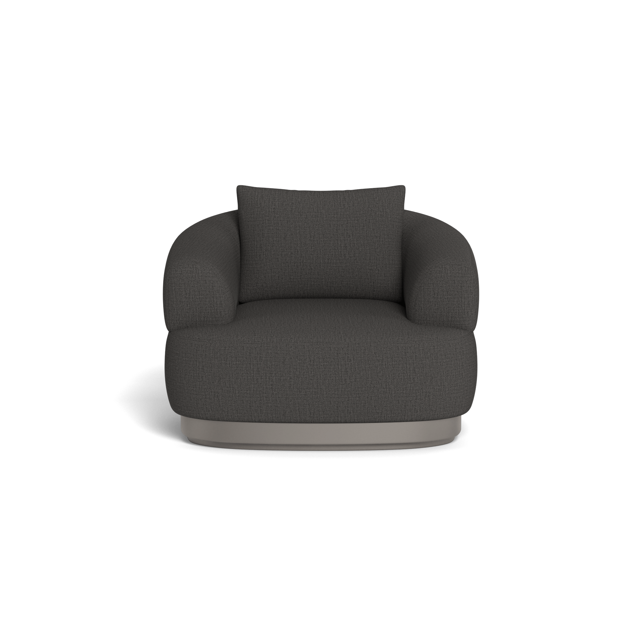 Amalfi Lounge Chair - Modern Comfortable Accent Chair for Living Room, Bedroom & Patio - Stylish Upholstered Armchair with Solid Wood Frame - Perfect for Relaxing, Reading & Lounging