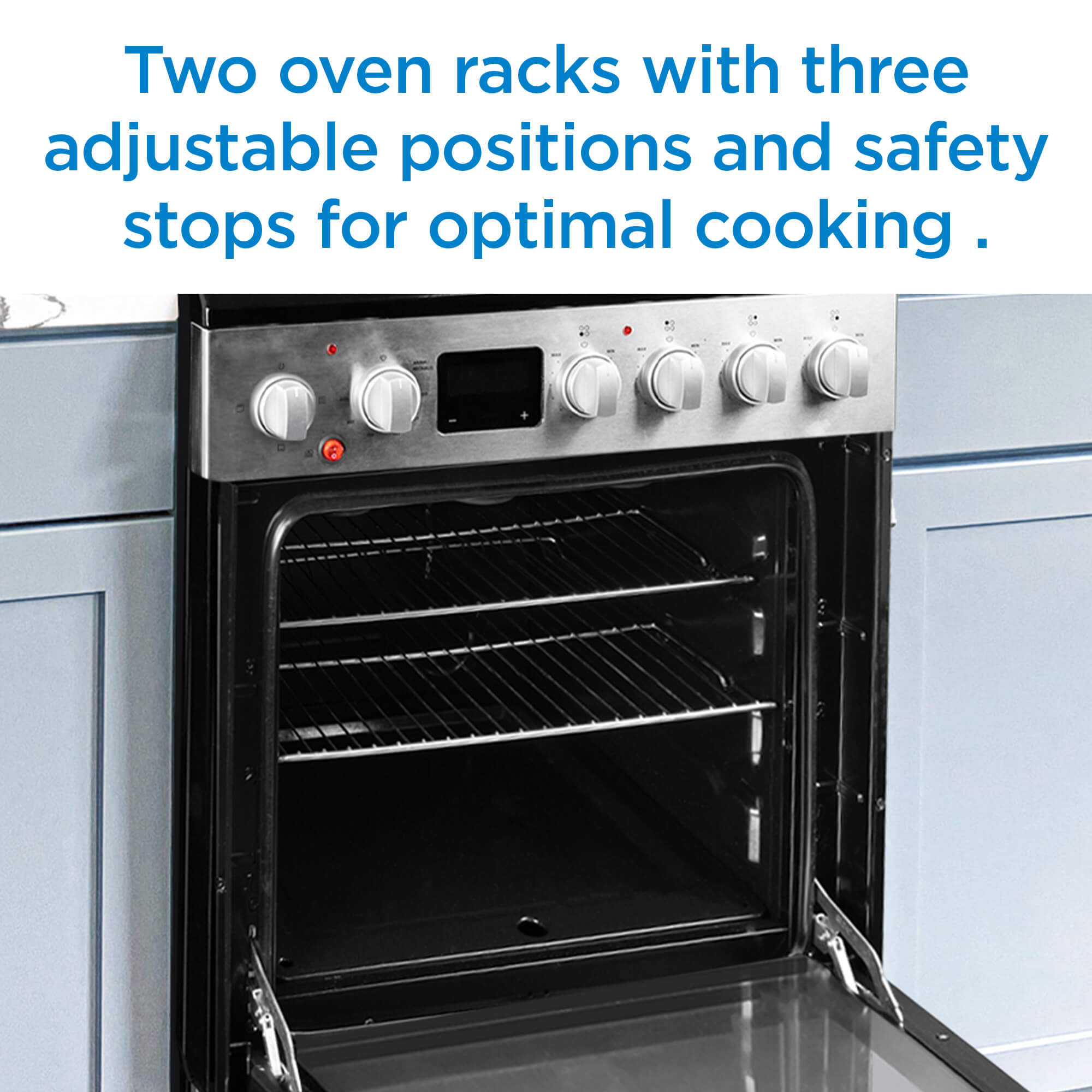 Danby DRCA240BSSC 24-Inch Stainless Steel Slide-In Electric Range with TruAirFry Technology - Perfect for Modern Kitchens, Baking & Air Frying