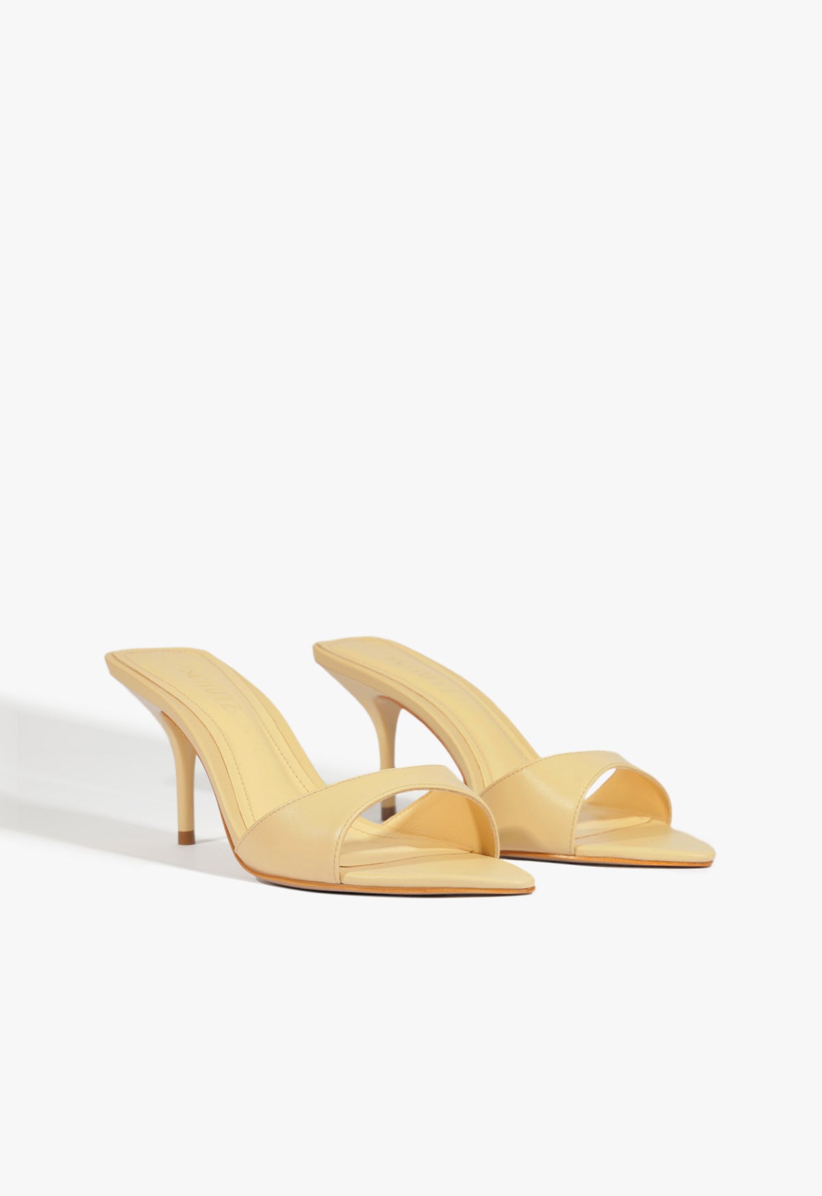Elodie Leather Sandal with 2.5 Inch Mid Heel - Women's Comfortable Dress Sandals for Summer, Weddings & Office Wear - Style S2194900010020