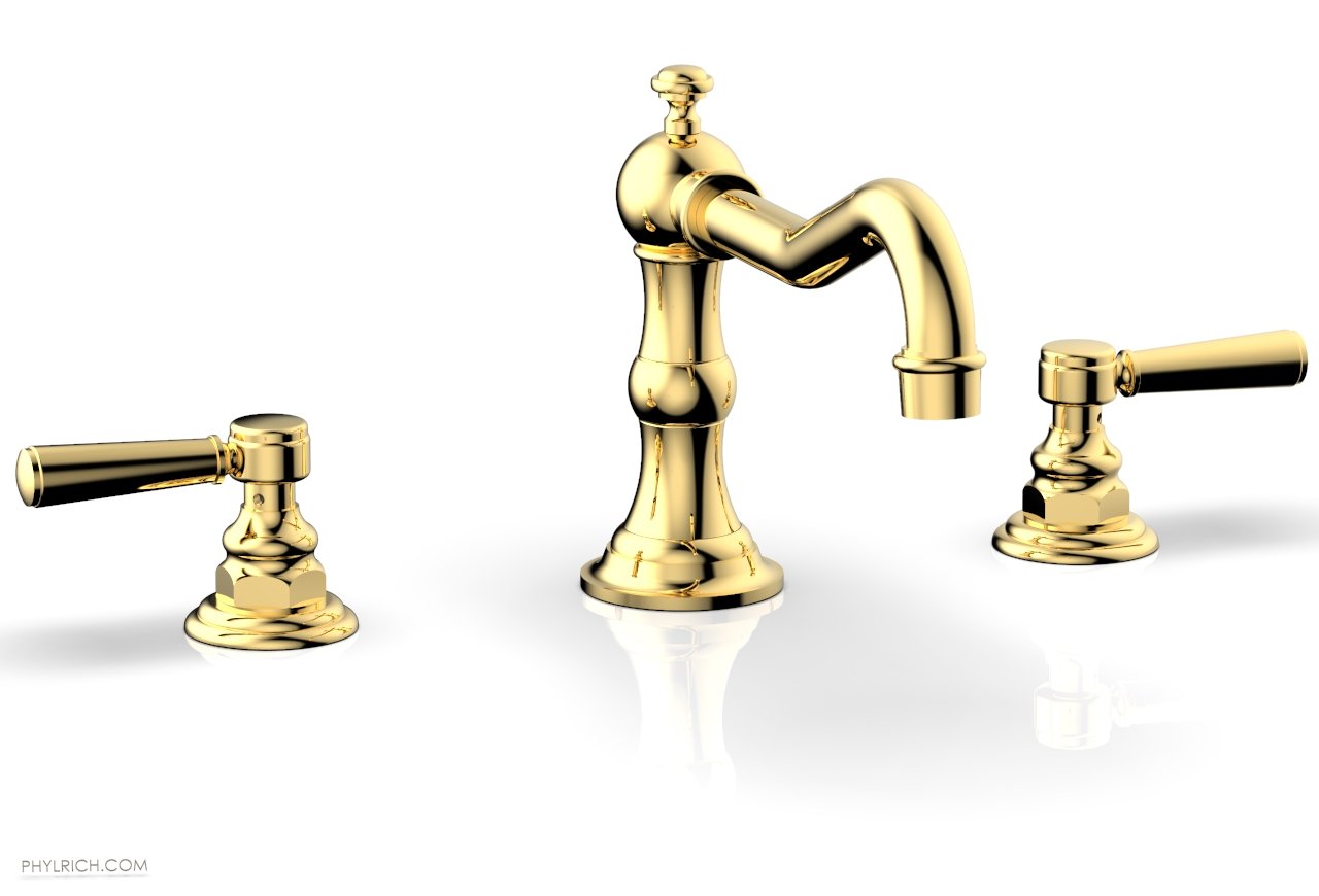 HENRI Deck Tub Faucet Set with Lever Handle - 161 41 - Durable Outdoor Bath Fixture for Patio, Garden & Poolside Use