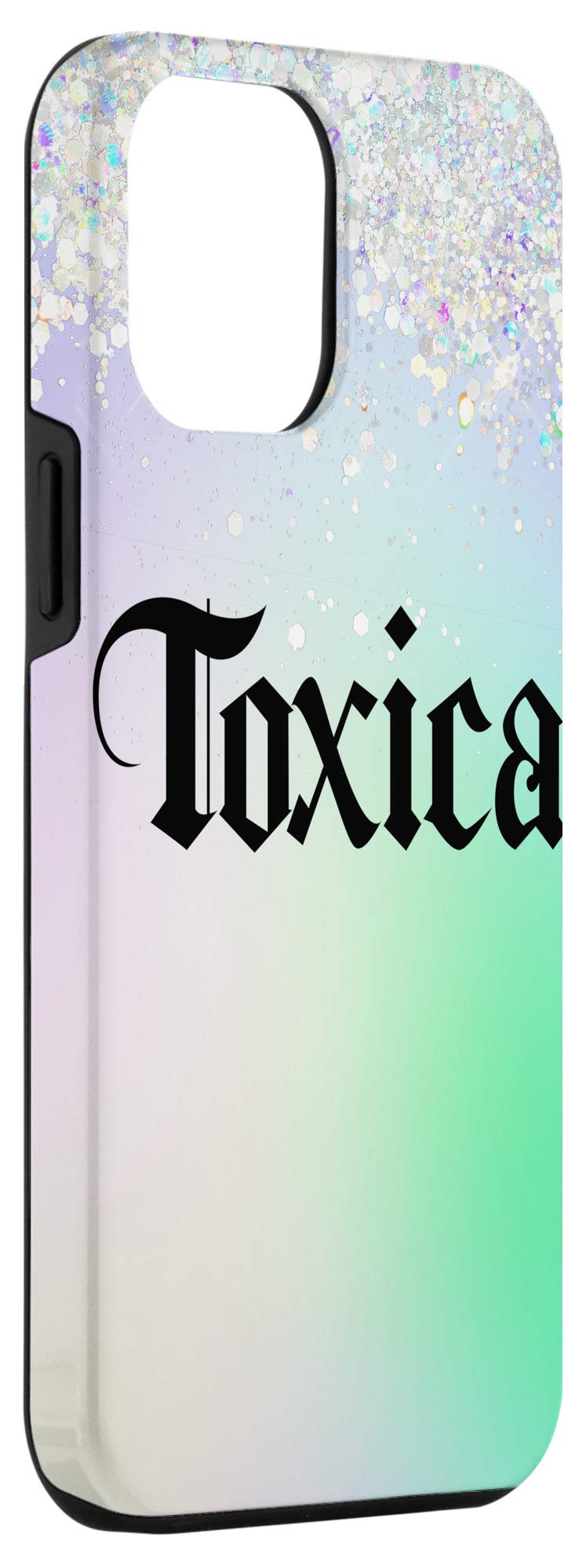 iPhone 12 Pro Max Case - Rainbow Color Gradient Protective Cover with Shock Absorption | Premium Spanish Design Toxica | Perfect for Daily Use, Travel & Gift Giving