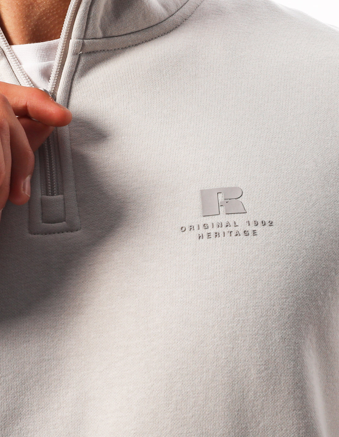 Russell Men's Brooklyn Antarctica Quarter Zip Fleece Pullover - Lightweight, Warm & Stylish for Outdoor Activities & Casual Wear