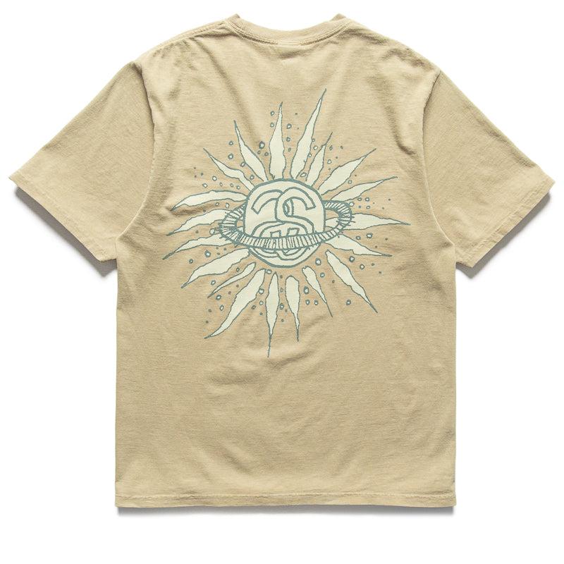 Stussy Look Beyond Pigment Dyed T-Shirt for Men | Vintage Washed Cotton Tee | Streetwear Fashion | Perfect for Casual Outfits & Urban Street Style