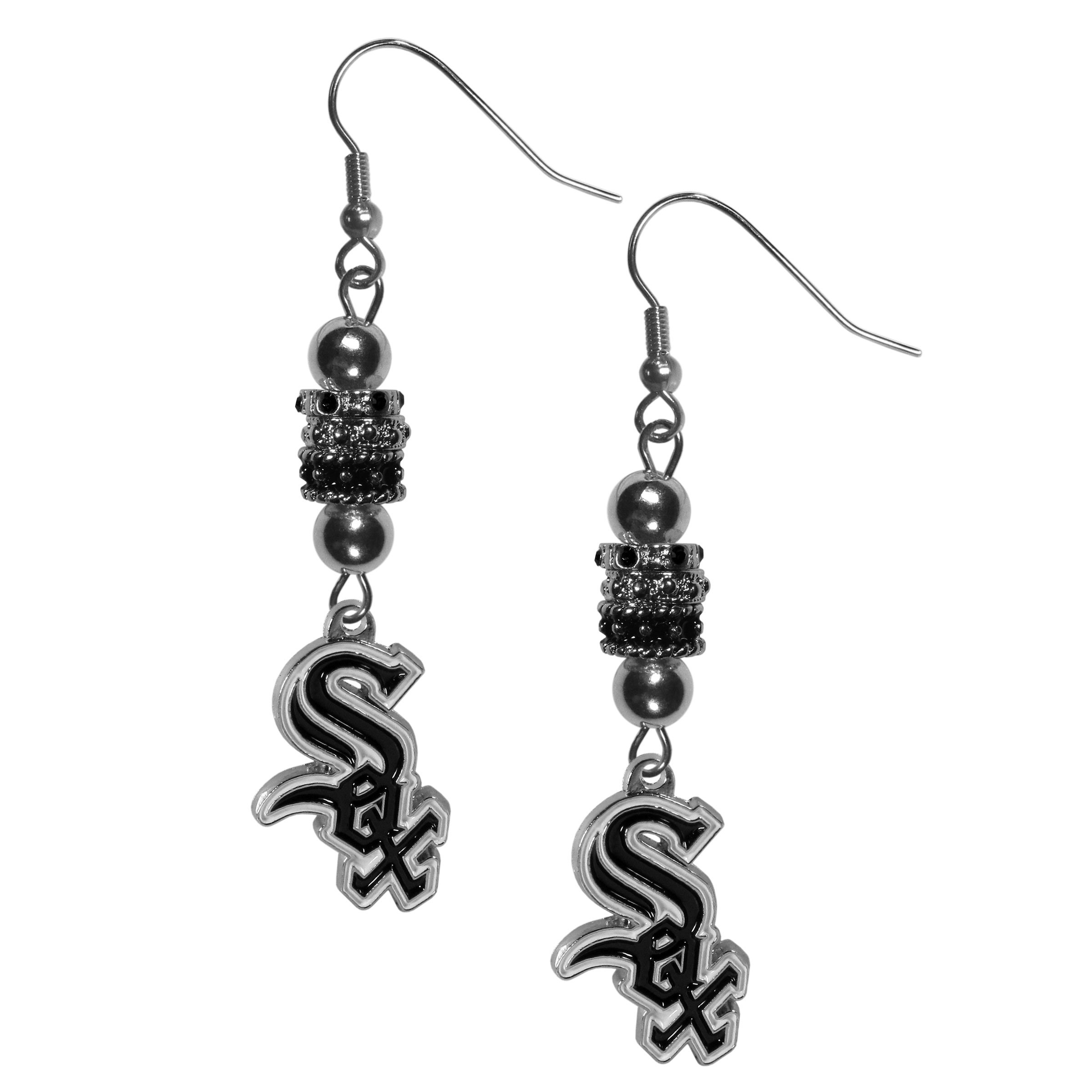 Stylish Siskiyou MLB Women's Fish Hook Post Earrings - Euro Design for Casual & Formal Occasions