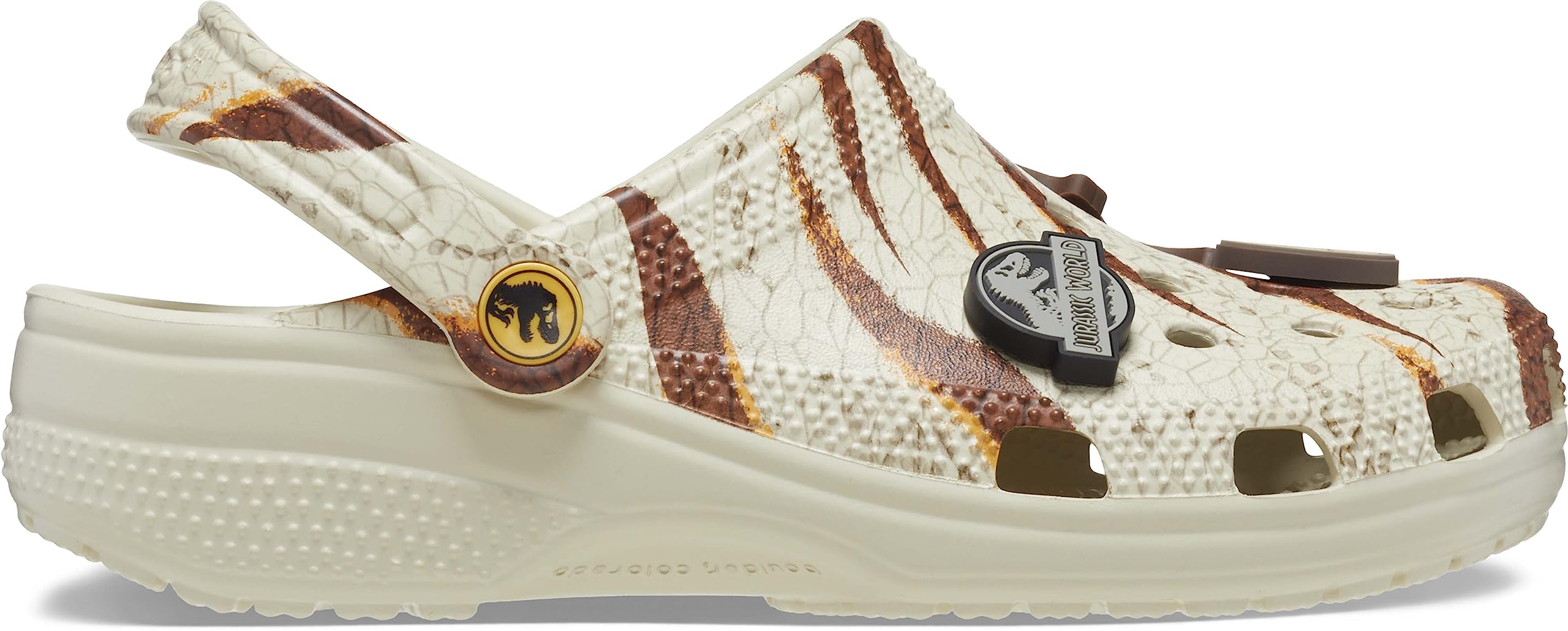 Crocs Unisex-Adult Jurassic World Classic Clogs - Comfortable Slip-On Shoes for Men & Women - Perfect for Casual Wear, Outdoor Activities & Home Use