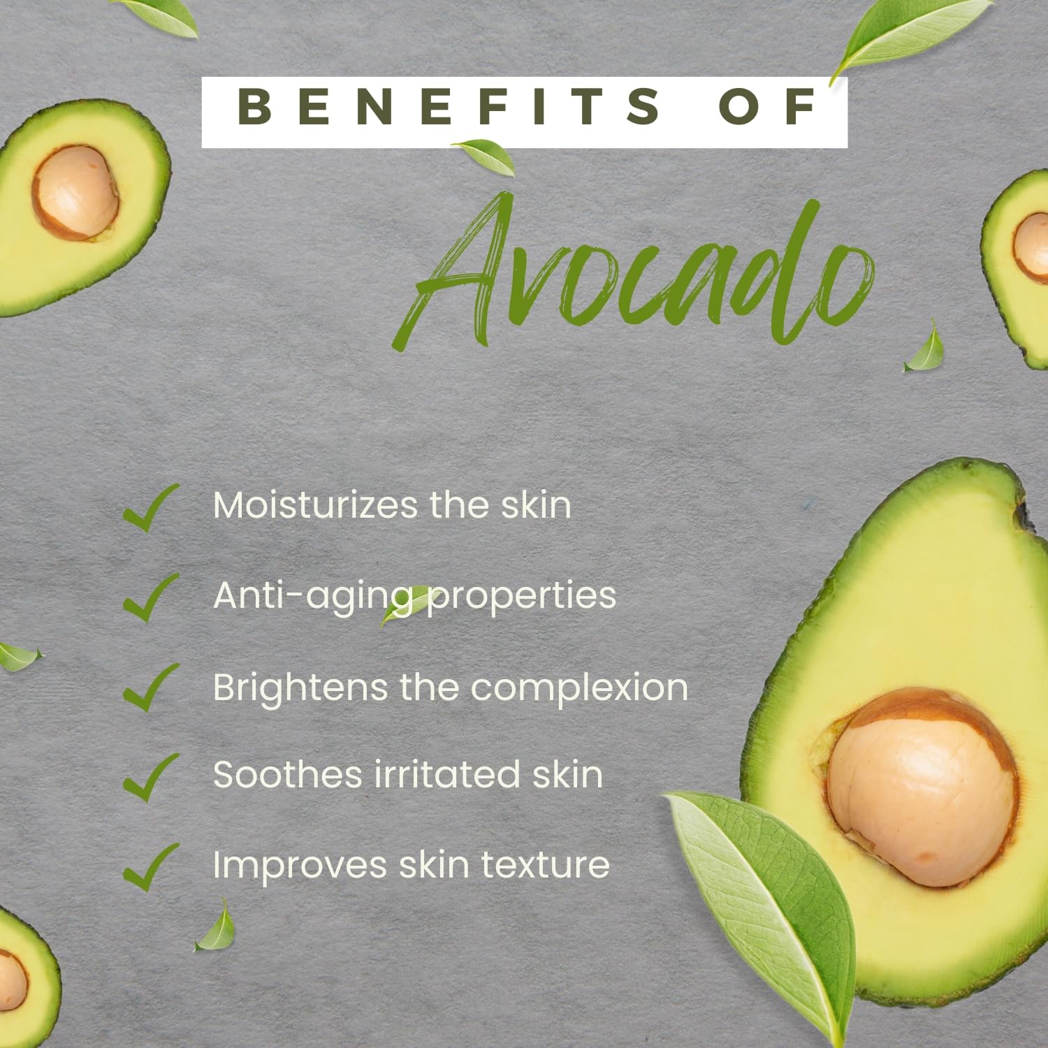 Best Anti-Tan Face Pack with Avocado & Multani Mitti - Brightening & Detoxifying Facial Mask for Glowing Skin | Perfect for Summer Skincare & Sun Damage Repair