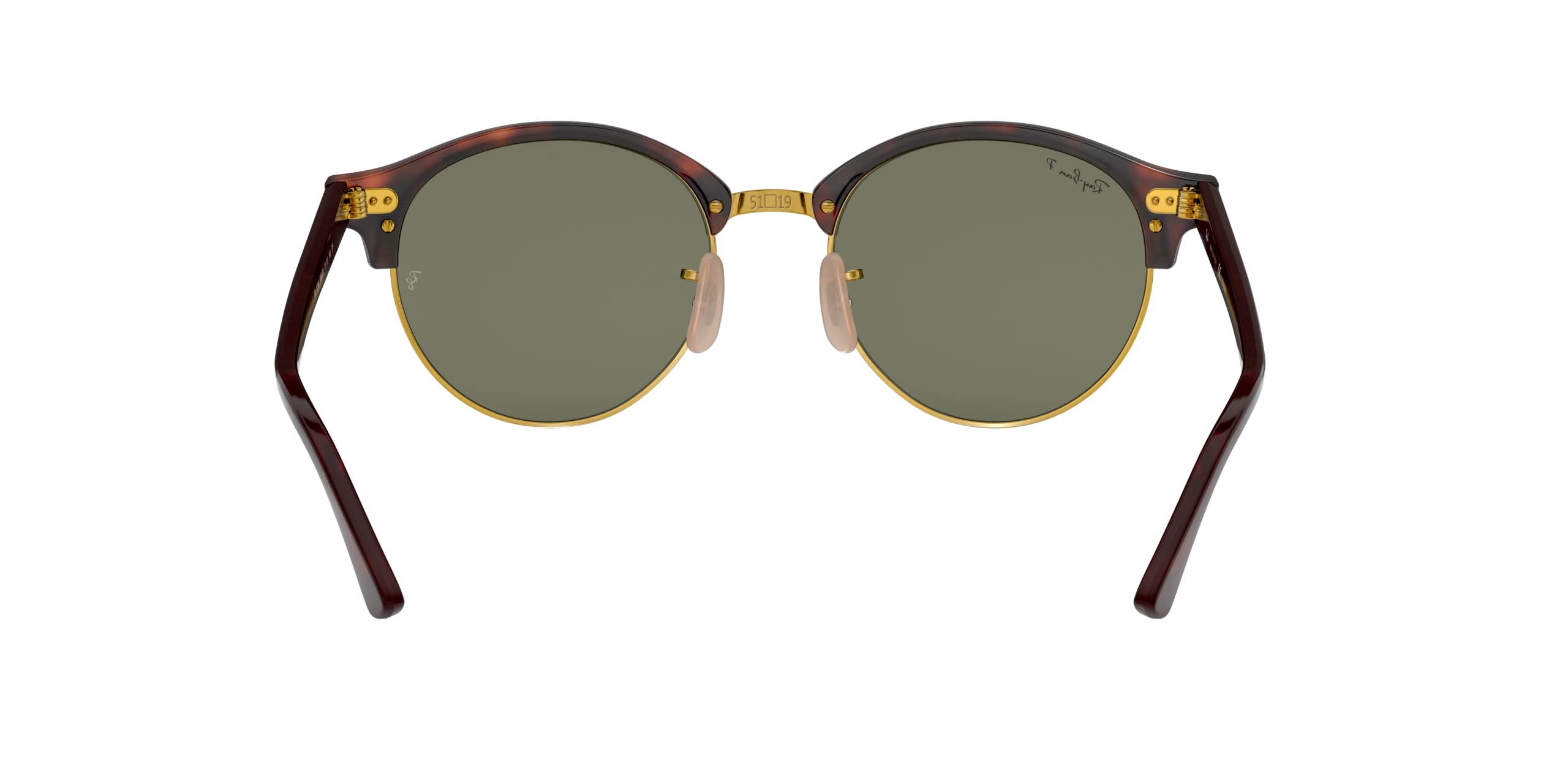 Ray-Ban RB4246 Clubround Round Sunglasses for Men & Women - Classic Polarized Aviator Style for Outdoor, Driving & Fashion