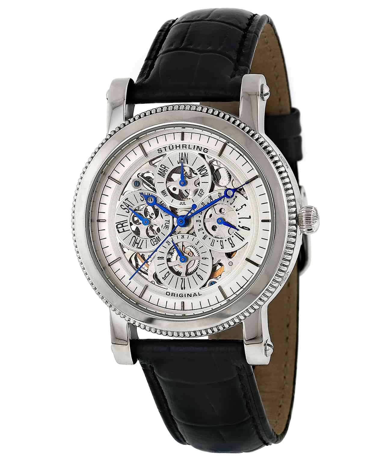 Concerto Maestro 43BB 40mm Classic Mechanical Watch - Premium Stainless Steel Dress Watch for Men - Perfect for Business, Formal Events & Special Occasions