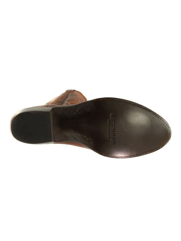 Lucchese M3429.R3 Men's Western Cowboy Boots in Whiskey Leather - Perfect for Rodeo, Country Dancing & Casual Wear