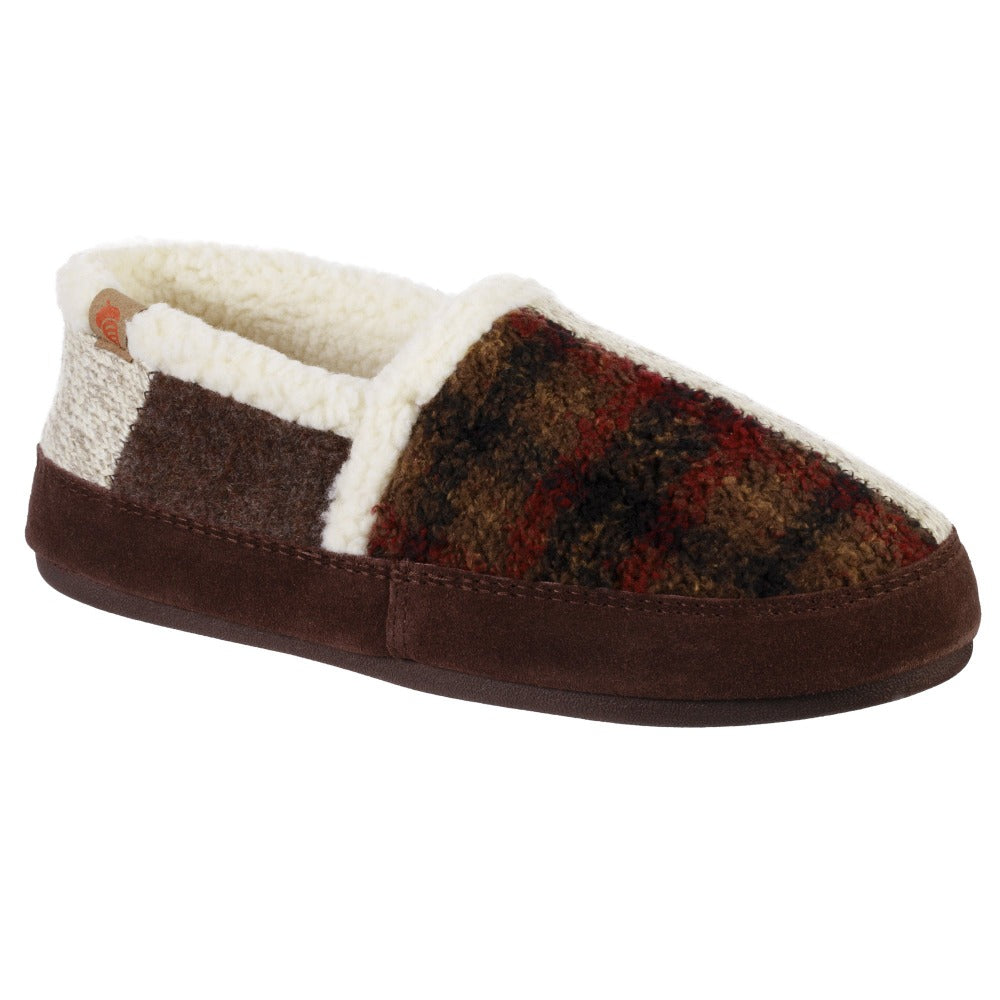 Eco-Friendly Women's Upcycled Meadow Moc Slippers with Cloud Cushion® Comfort - Cozy House Shoes for Relaxing at Home & Lounging