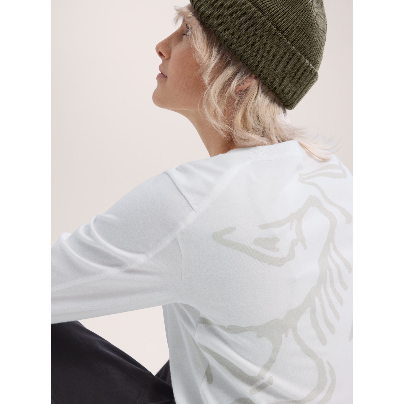 Arc'teryx Women's Kragg Cotton Long Sleeve Crew Neck Shirt - Breathable Hiking & Outdoor Activewear for Climbing, Camping & Travel
