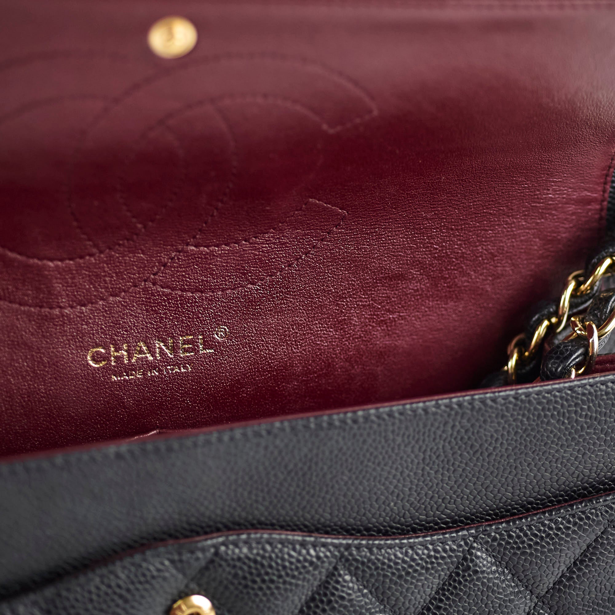 Chanel Caviar Jumbo Double Classic Flap Bag in Black | Luxury Designer Handbag for Women | Perfect for Work, Evening Events & Special Occasions