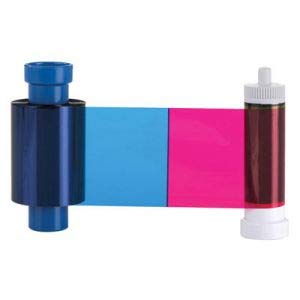 Genuine Magicard MA300YMCKO Color Ribbon for Enduro & Rio Printers - 300 Images per Roll - Ideal for ID Card Printing, Security Badges & Membership Cards