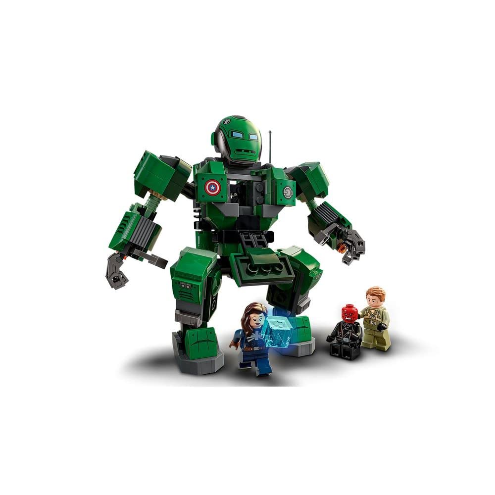 LEGO Super Heroes 76201 Captain Carter & The Hydra Stomper Building Set (343 Pieces) | Marvel Avengers Collectible Toy for Kids Age 8+ | Creative Construction Play for Superhero Fans & Gift Ideas
