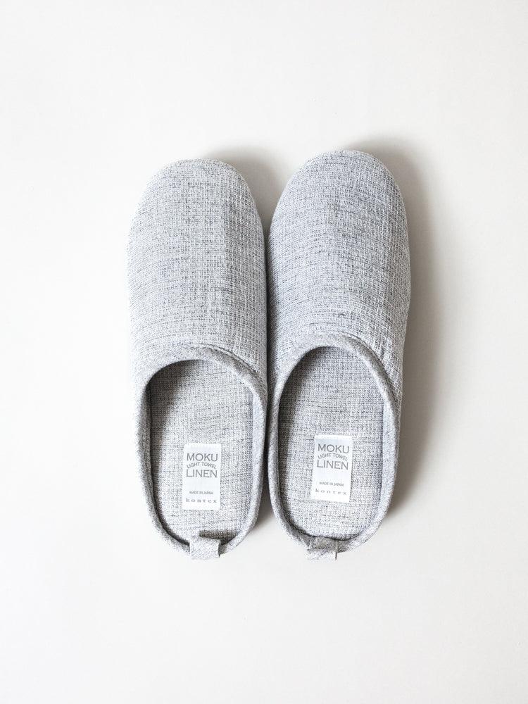Moku Linen Room Shoes - Soft & Breathable House Slippers for Women & Men - Perfect for Indoor Comfort, Spa, Yoga, and Relaxation at Home