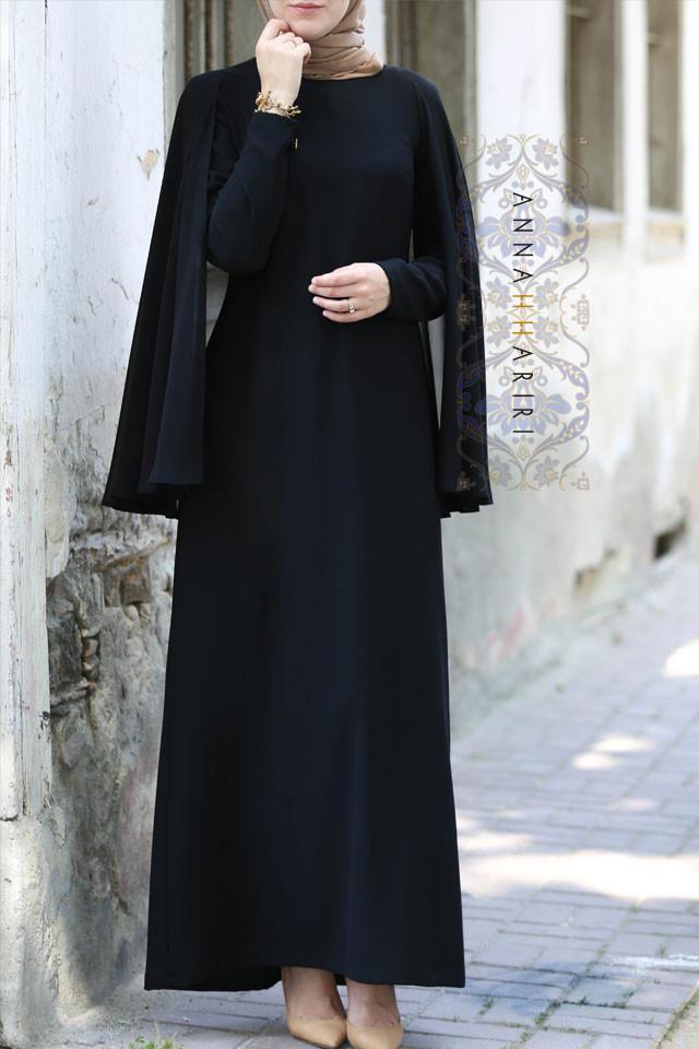 Elegant Beige Cape Dress for Women | Boho Chic Maxi Dress with Flowy Cape Sleeves | Perfect for Weddings, Parties & Special Occasions