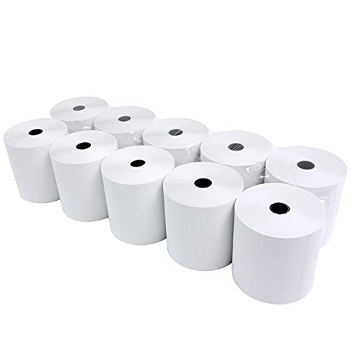 MBLABEL Thermal Receipt Paper Rolls 3-1/8