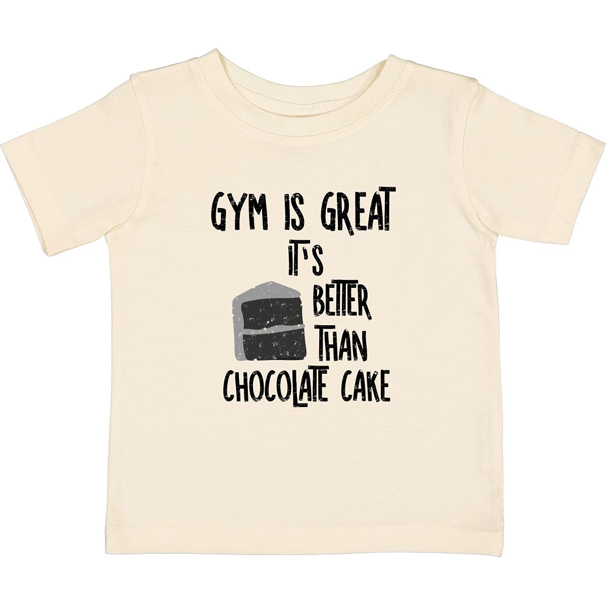 Inktastic Gym is Great Baby T-Shirt - Cute Workout Outfit for Toddlers & Infants - Perfect for Gym Daycare, Playdates & Active Family Adventures