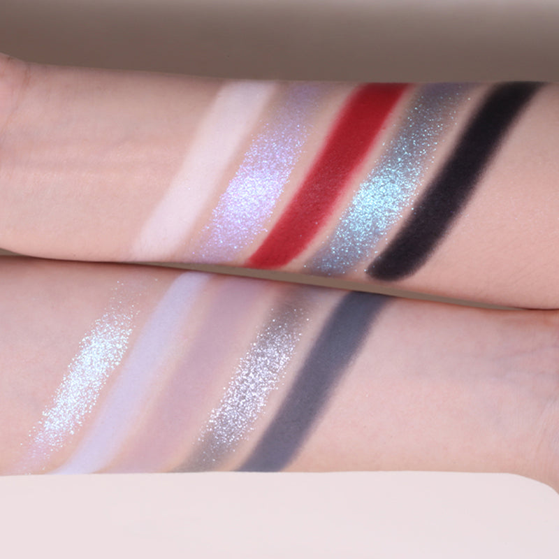 ODDITY Unnamed Ashes Series 5-Color Eyeshadow Palette - Long Lasting Pigmented Matte & Shimmer Eyeshadows for Day to Night Makeup Looks | Perfect for Parties, Date Nights & Special Occasions