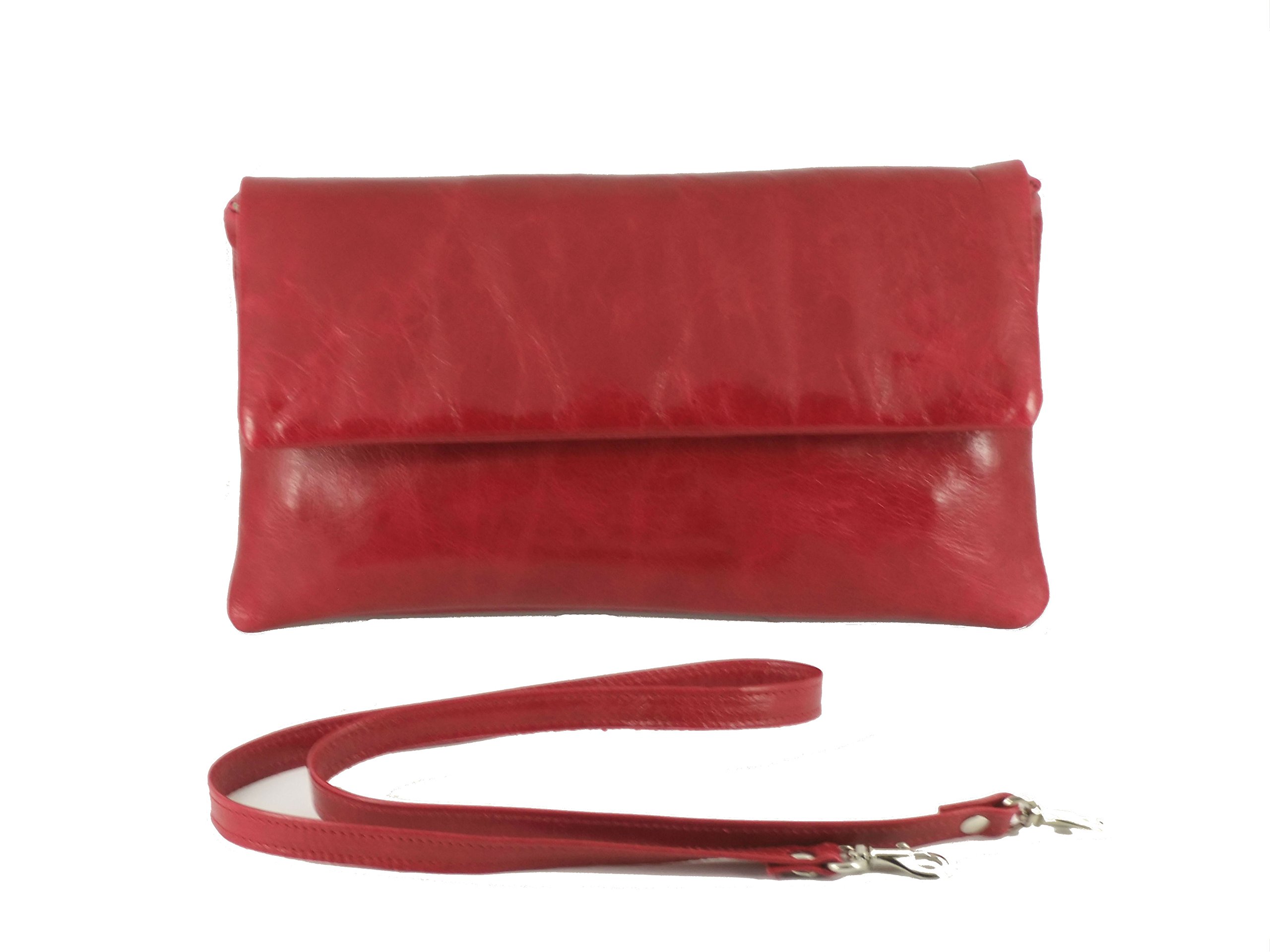 Loni Women's Compact Genuine Leather Clutch & Shoulder Bag - Elegant Wedding & Evening Party Purse for Formal Occasions, Date Nights & Special Events