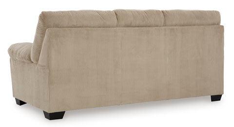 SimpleJoy Sand Sofa - Comfortable 2-Seater Modern Fabric Sofa for Living Room, Bedroom, or Office - Perfect for Relaxing, Lounging, and Small Space Decor