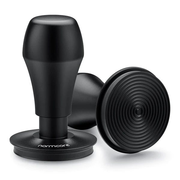 Normcore Spring Loaded Tamper V4 - Premium Titanium Espresso Coffee Tamper for Baristas & Home Brewing | Perfect for Espresso Machines & Coffee Shops