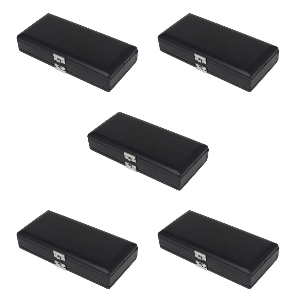 Premium Oboe Case Set of 5 - Black PU Leather Storage Box with Reed Holder | Durable Oboe Accessory Organizer for Musicians, Students & Performers | Perfect for Practice, Travel & Instrument Protection