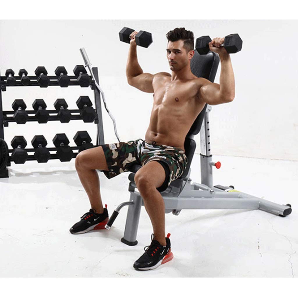Foldable Adjustable Workout Bench for Home Gym & Strength Training - Black