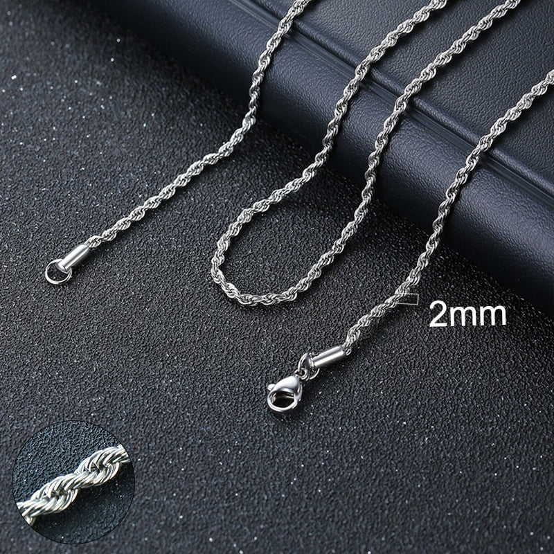 7mm Silver Cuban